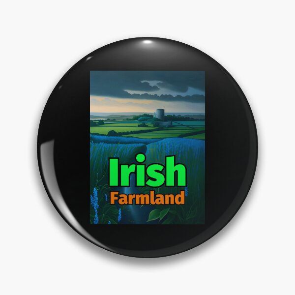 Item preview, Irish Farmland Pastel Painting House designed and sold by IrishPOD.