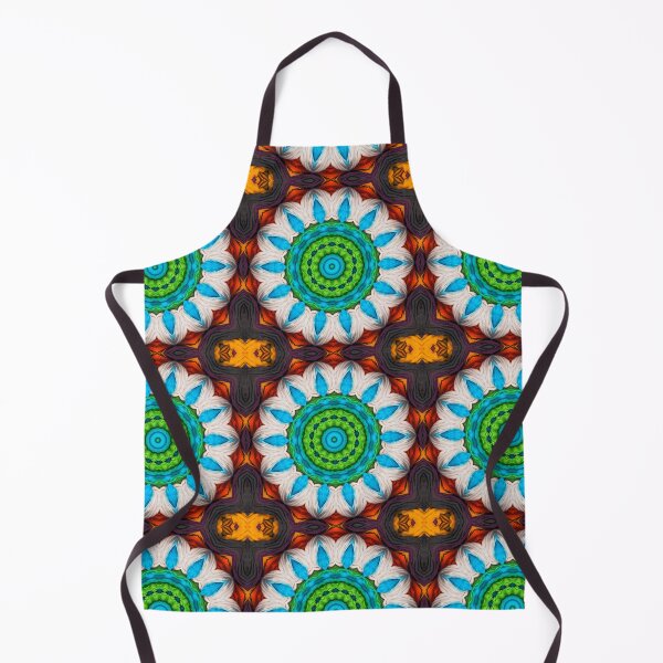 Aperçu de l'œuvre Brightly Dyed Colorful Fabric Kaleidoscope Pattern 51 créée et vendue par Swabcraft.