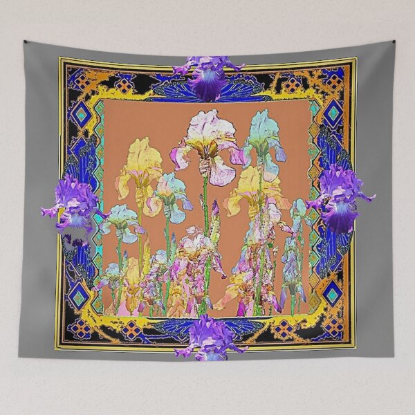Item preview, FRAMED IRIS GARDEN designed and sold by sharlesart.