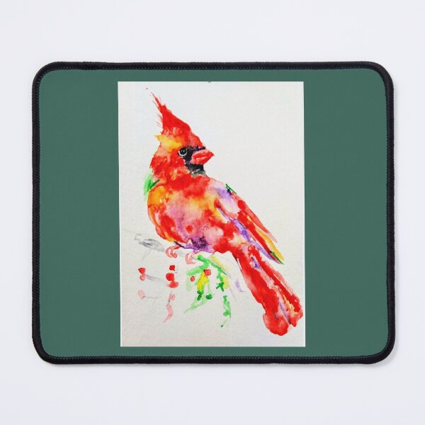 Item preview, Red Christmas Cardinal designed and sold by DanielaVasileva.