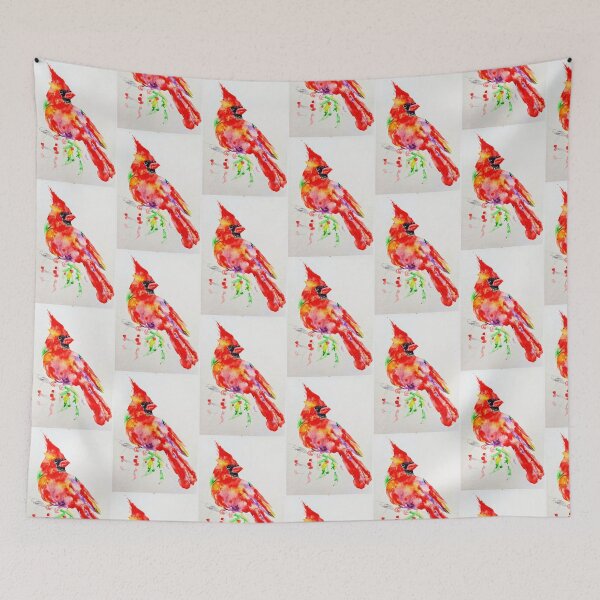 Item preview, Red Christmas Cardinal  designed and sold by DanielaVasileva.