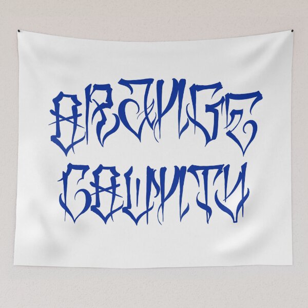 Item preview, Orange County Blue designed and sold by Cruise-Nights.