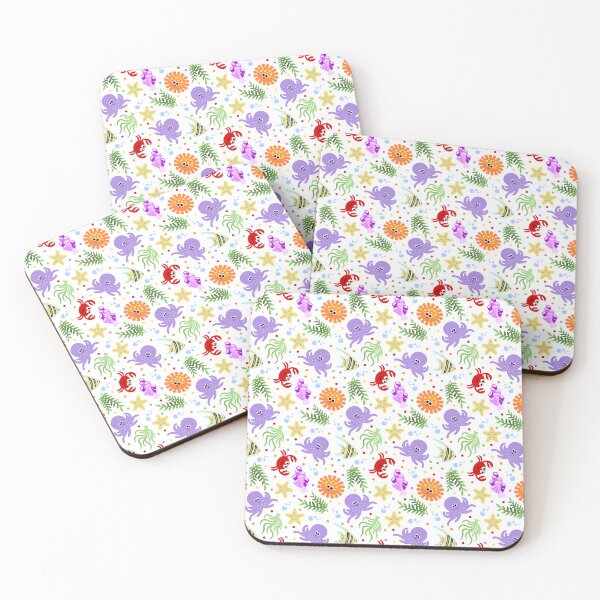 Item preview, Playful Under the Sea Sea Life designed and sold by CritterandBloom.