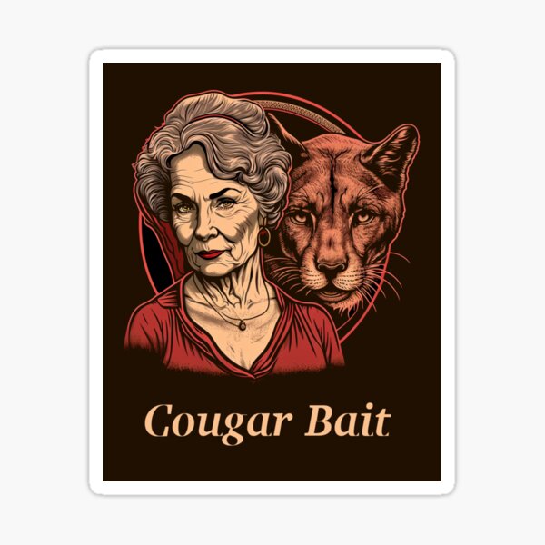 Cougar Bait Sticker