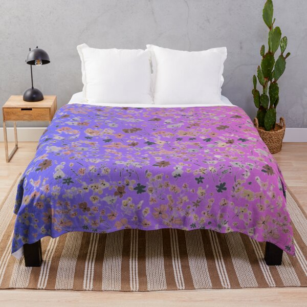 Item preview, Purple Pink Floral Print designed and sold by Natasha Sidhu.