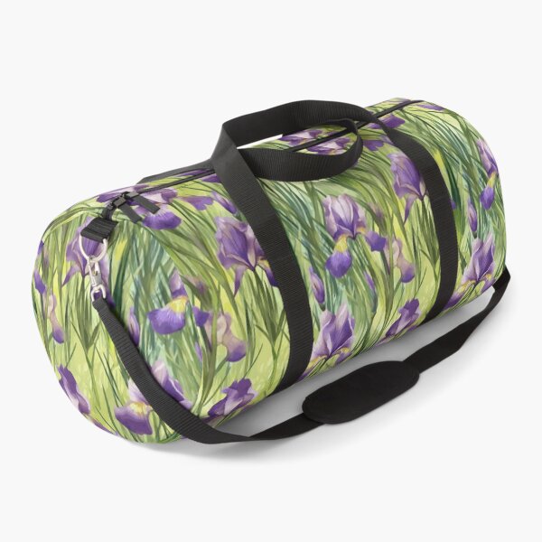 Item preview, Graceful Iris Flowers in Watercolor Wild designed and sold by TopArtsy.