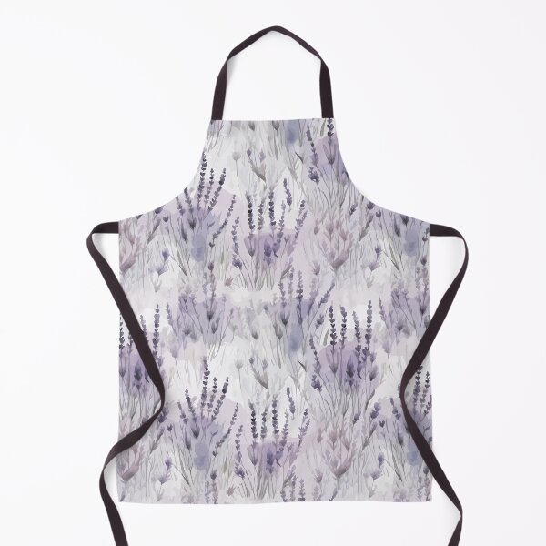 Item preview, Enchanting Lavender Fields in Watercolor designed and sold by TopArtsy.