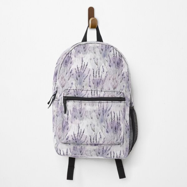 Item preview, Enchanting Lavender Fields in Watercolor designed and sold by TopArtsy.