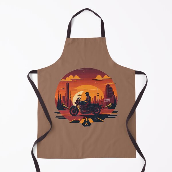 Item preview, Sunset Motorcycle Rider designed and sold by FiaFiaPress.