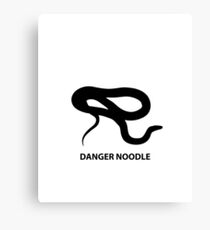 Danger Noodle Canvas Print