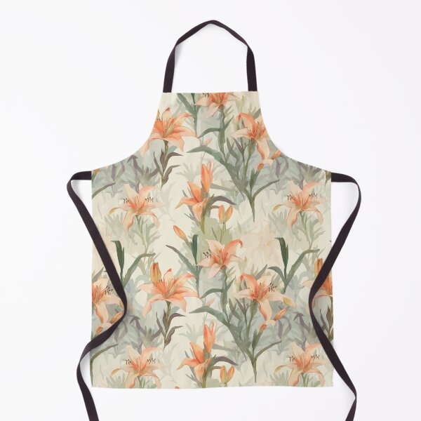 Item preview, Watercolor Lilies Blooming Wildly designed and sold by TopArtsy.