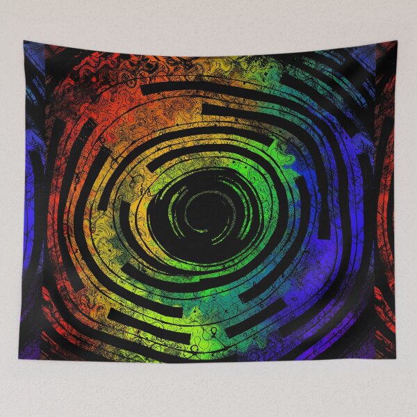 Item preview, Dark Rainbow Tie-Dye designed and sold by AlwaysHollyJo.