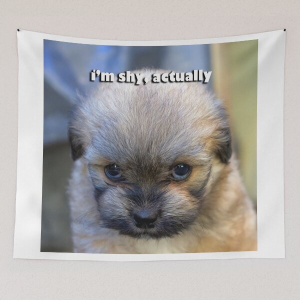 Item preview, Mean looking puppy designed and sold by likbatonboot.