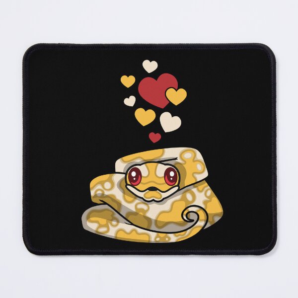 Item preview, Cute Albino Ball Python With Hearts designed and sold by eternallygifted.