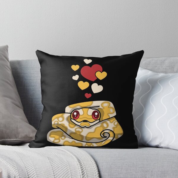 Item preview, Cute Albino Ball Python With Hearts designed and sold by eternallygifted.