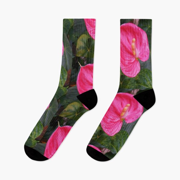 Item preview, Pink Laceleaf Anthurium Petal Floral Pattern designed and sold by Dapperly Tees.