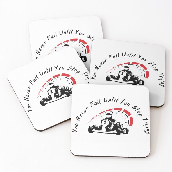 Item preview, You Never Fail Until You Stop Trying designed and sold by MillionGoal.