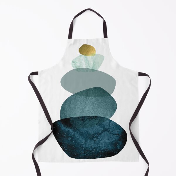 Item preview, Balancing Stones in Teal designed and sold by UrbanEpiphany.