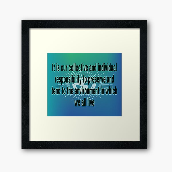 Item preview, Word environment Day quote designed and sold by Modefissi.