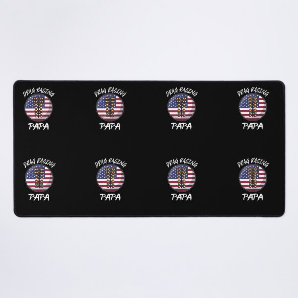 Item preview, Drag Racing Papa American Flag USA Grandpa Grandfather Racing Speed Fast Drag Racing Tree designed and sold by CarantinedChaos.