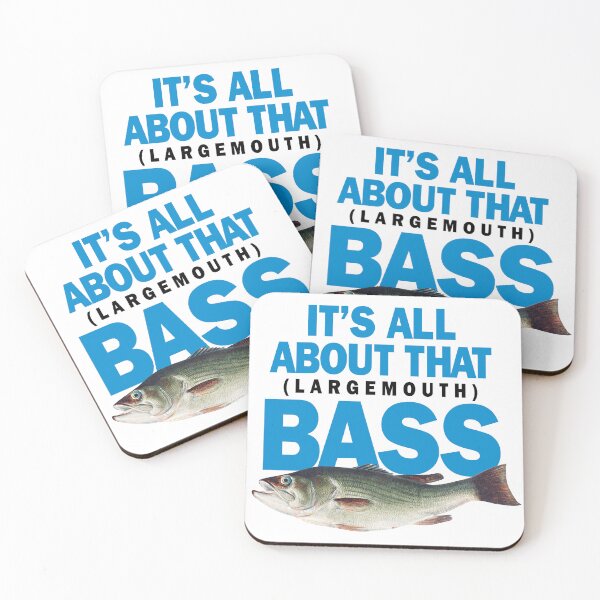 Item preview, It's All About That Largemouth Bass Fisherman Fish Design designed and sold by Bill Herrin.