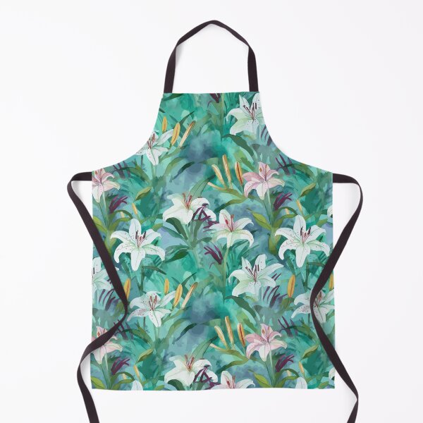 Item preview, Whimsical Watercolor Lilies in Nature designed and sold by TopArtsy.