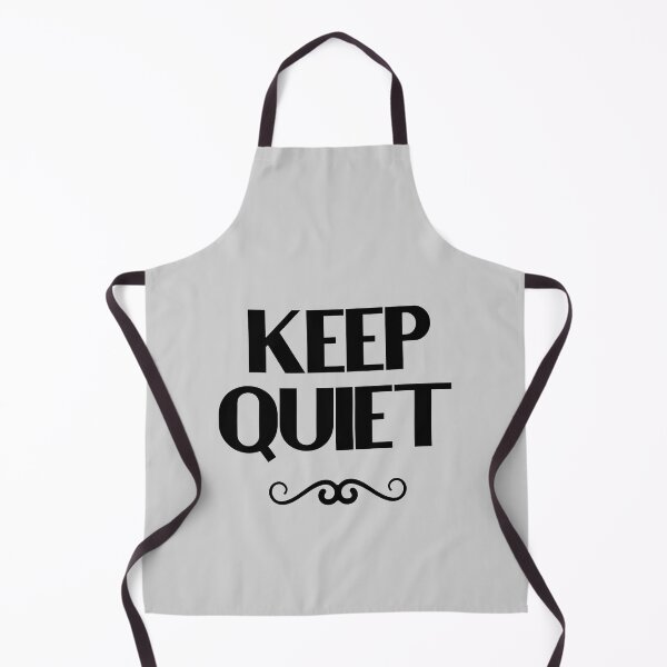 Item preview, Keep Quiet - Bold Text designed and sold by Chubuter.