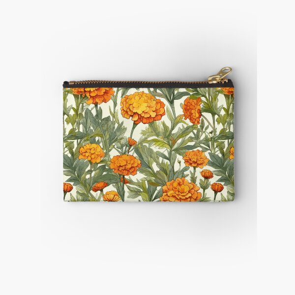 Item preview, Vibrant Marigolds in Watercolor Garden designed and sold by TopArtsy.