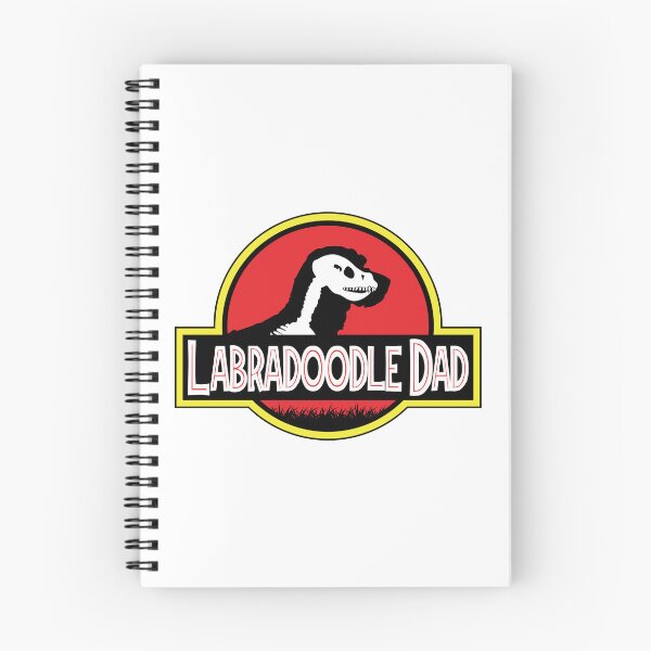 Item preview, (For Bright Background) Jurassic Labradoodle Dad designed and sold by More Cute Dogs.