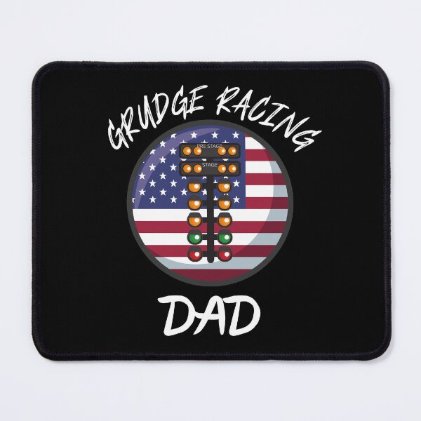 Item preview, Grudge Racing Dad American Flag USA Daddy Father Drag Racing Tree Fast Speed Cars Drag Racing Street Racing designed and sold by CarantinedChaos.