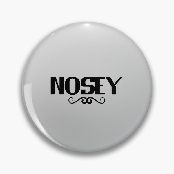 Item preview, Nosy - Bold Text designed and sold by Chubuter.