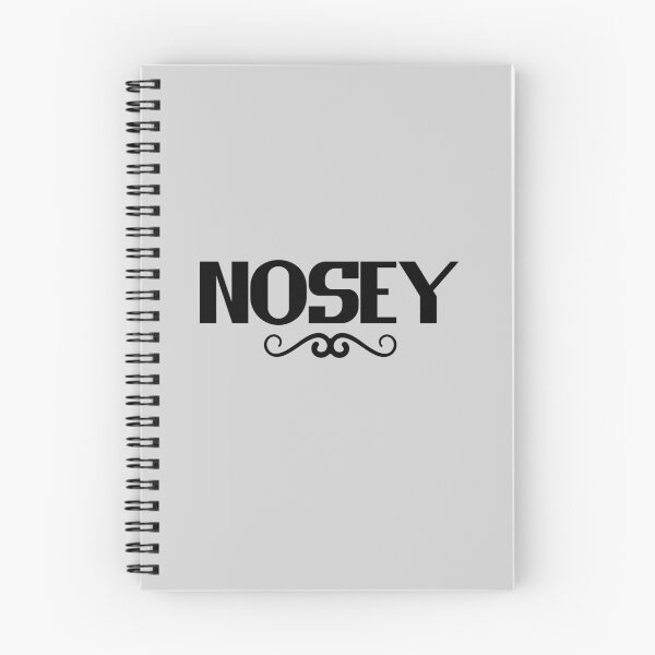 Item preview, Nosy - Bold Text designed and sold by Chubuter.