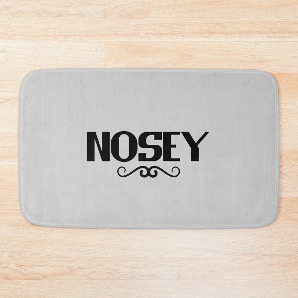 Item preview, Nosy - Bold Text designed and sold by Chubuter.