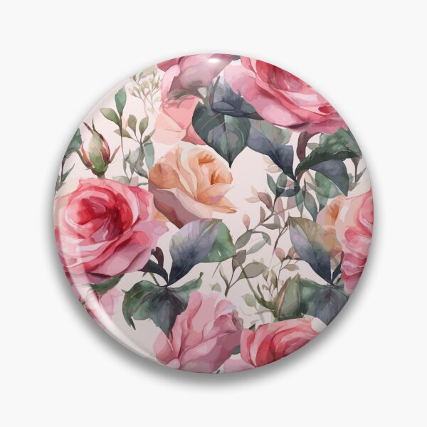 Item preview, Blooming Roses in Watercolor Haven designed and sold by TopArtsy.