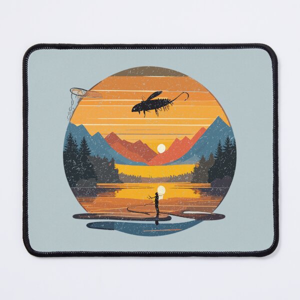 Item preview, Sunset Fly Fishing designed and sold by FiaFiaPress.