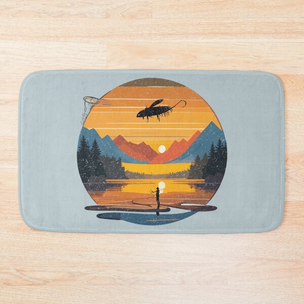 Item preview, Sunset Fly Fishing designed and sold by FiaFiaPress.