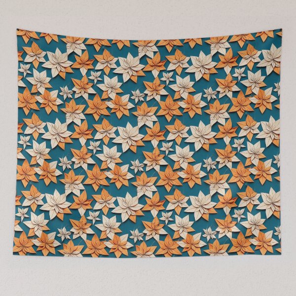 Item preview, Winter Flowers CraftPaper 2 designed and sold by PinetumDesigns.