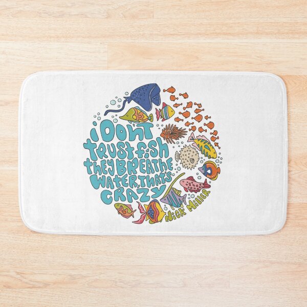 Item preview, I don’t trust fish ocean bubble  designed and sold by KingsQueen33.