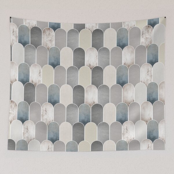 Item preview, Mid Century Arches in Neutral Tones designed and sold by UrbanEpiphany.