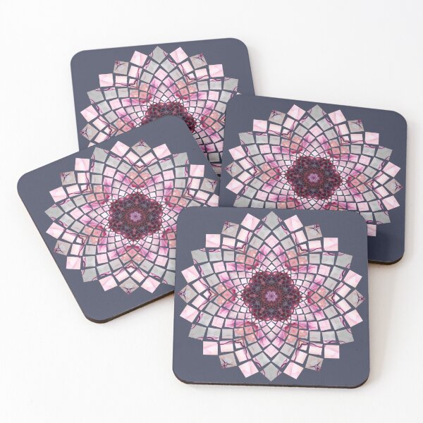 Item preview, Mosaic Pink Flower designed and sold by KiwiArtistDK.