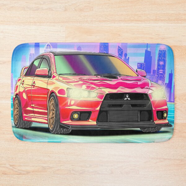 Item preview, Outrun Red Mitsubishi Lancer Evolution 10 designed and sold by JDM Guyvit.
