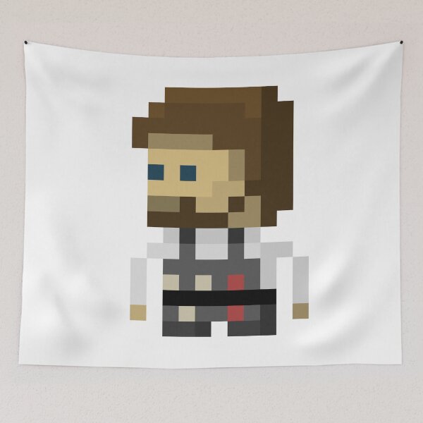 Item preview, Pixel Art Barber | 8-Bit Design designed and sold by anycolorart.