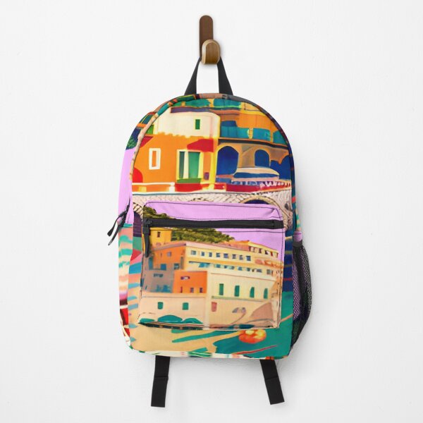 Item preview, Watercolor Vintage Italy - Amalfi Coast Italy -Vintage Travel  designed and sold by Tamas Das.