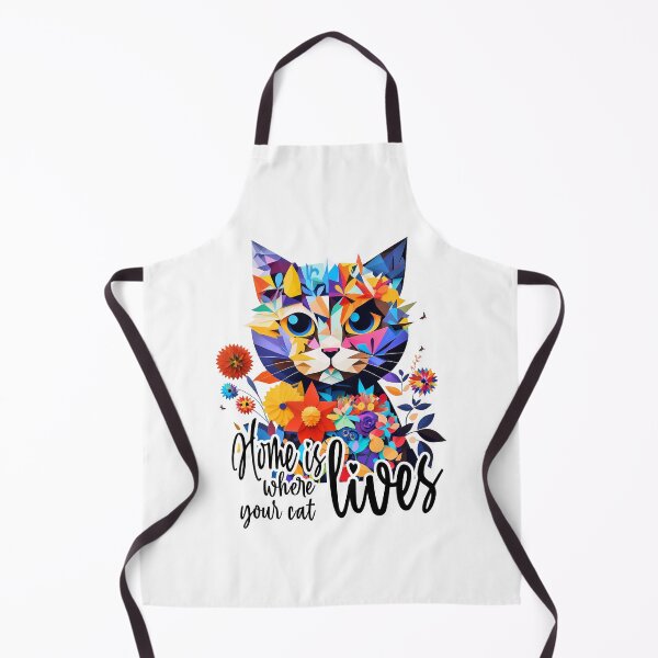 Item preview, Home is, where your cat lives designed and sold by knuppify.
