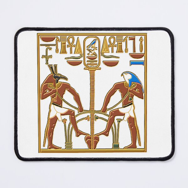 Item preview, Horus and Seth Uniting the Two Lands designed and sold by Ta'wy Ancient Egyptian Merchandise.