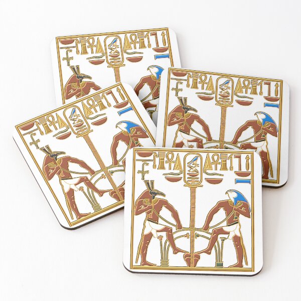 Item preview, Horus and Seth Uniting the Two Lands designed and sold by Ta'wy Ancient Egyptian Merchandise.
