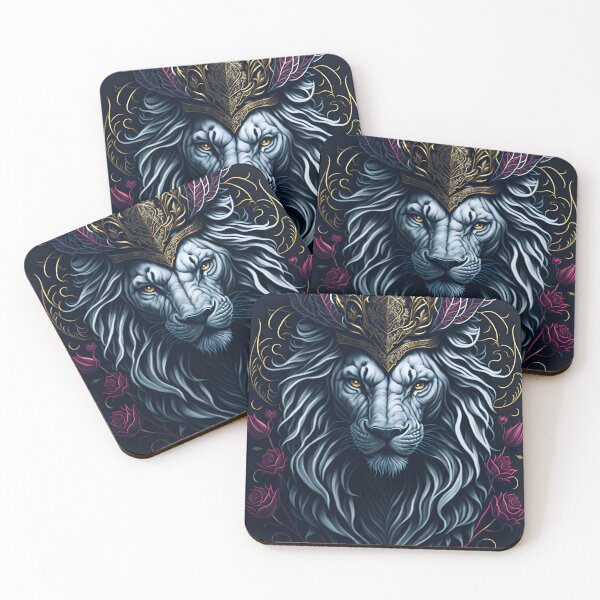 Item preview, Lion King With Crown designed and sold by artist-mac.