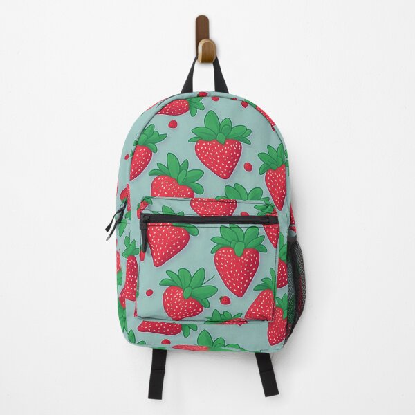 Item preview, Red Strawberry Summer Pattern designed and sold by Digi Artworks Store.
