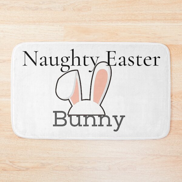 Item preview, naughty easter bunny  designed and sold by christyallred.