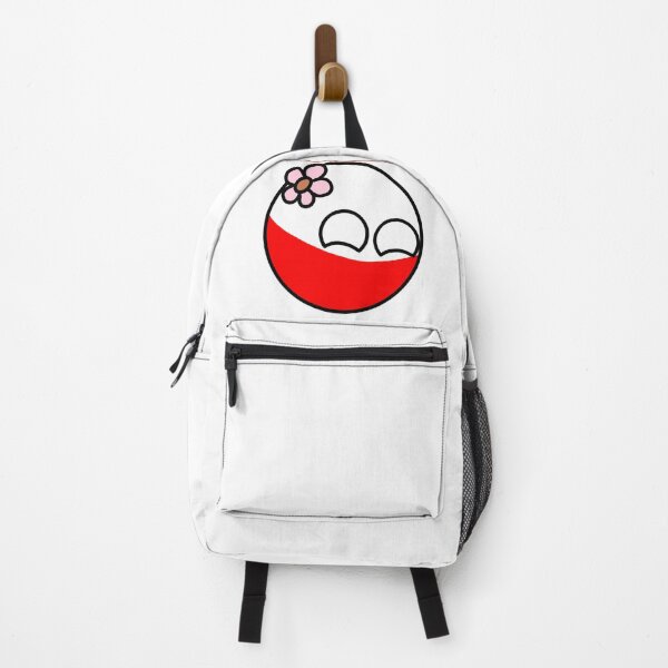 Item preview, countryballs with flower polandball designed and sold by Countryballs Shop.